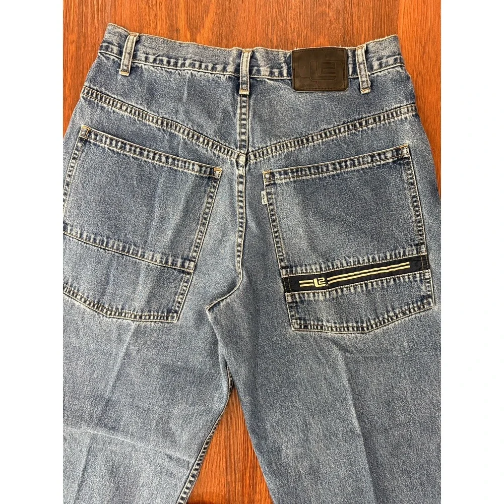 Vintage Levis L2 Jeans Men 32x30 Blue Baggy Relaxed Straight Denim Y2K